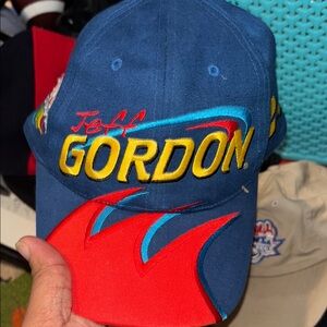 Jeff Gordon Blue and Red Cap